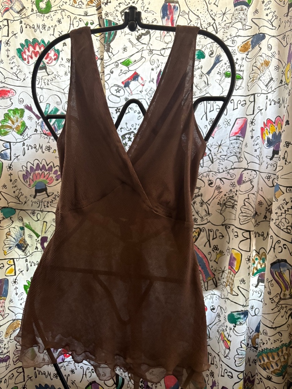 Oscar Leopold 100% silk ruffle top